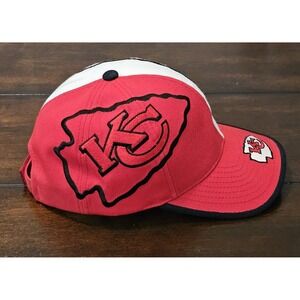 Vintage Reebok Kansas City Chiefs Embroidered Hat One Size Two Sided Arrowhead